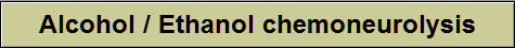 Alcohol / Ethanol chemoneurolysis